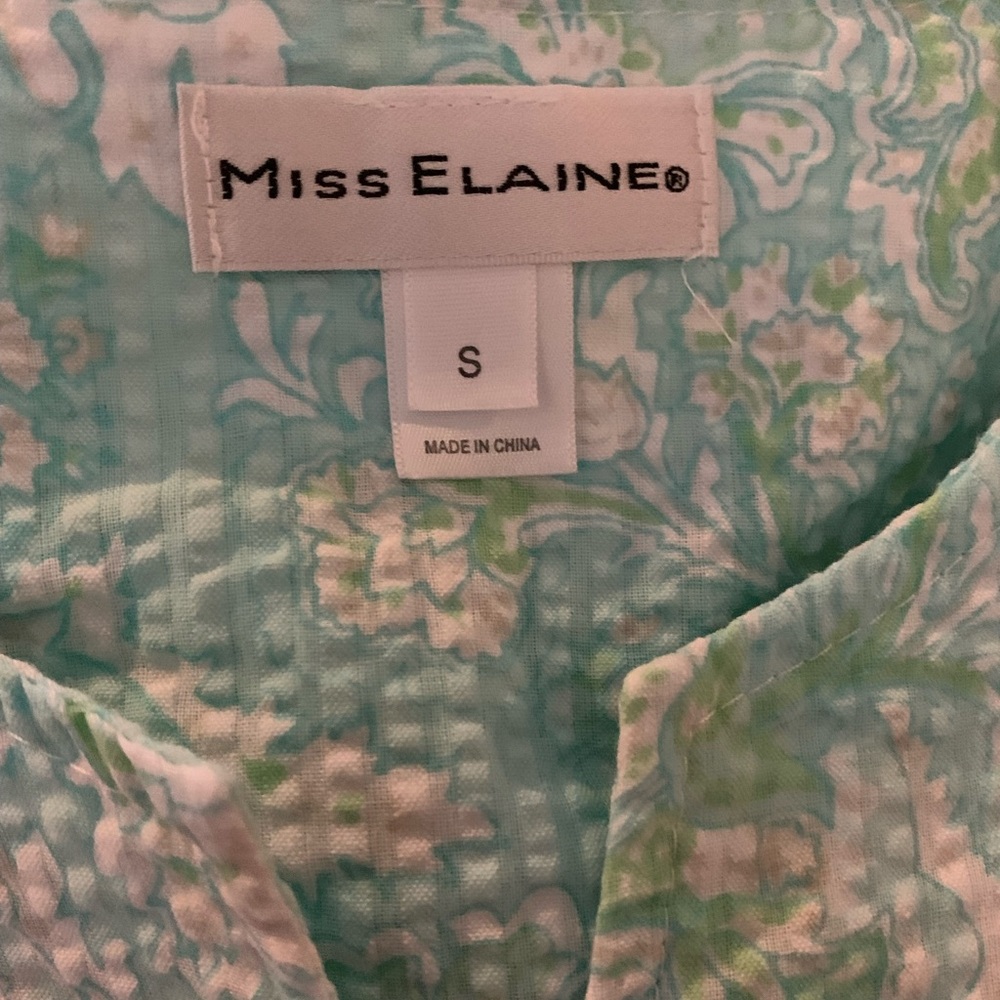 Miss Elaine House Dress Size S - Picture 6 of 9